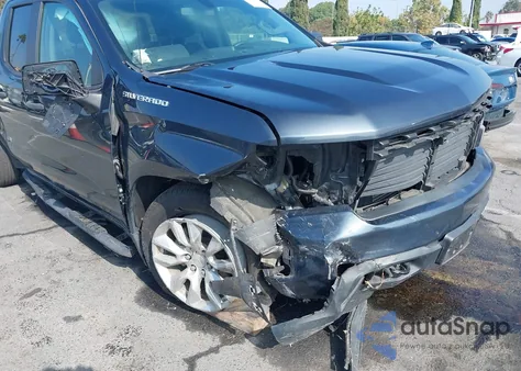 2020 Chevrolet Silverado C1500 Custom из США, поврежденный, VIN 1GCRWBEK5LZ373692